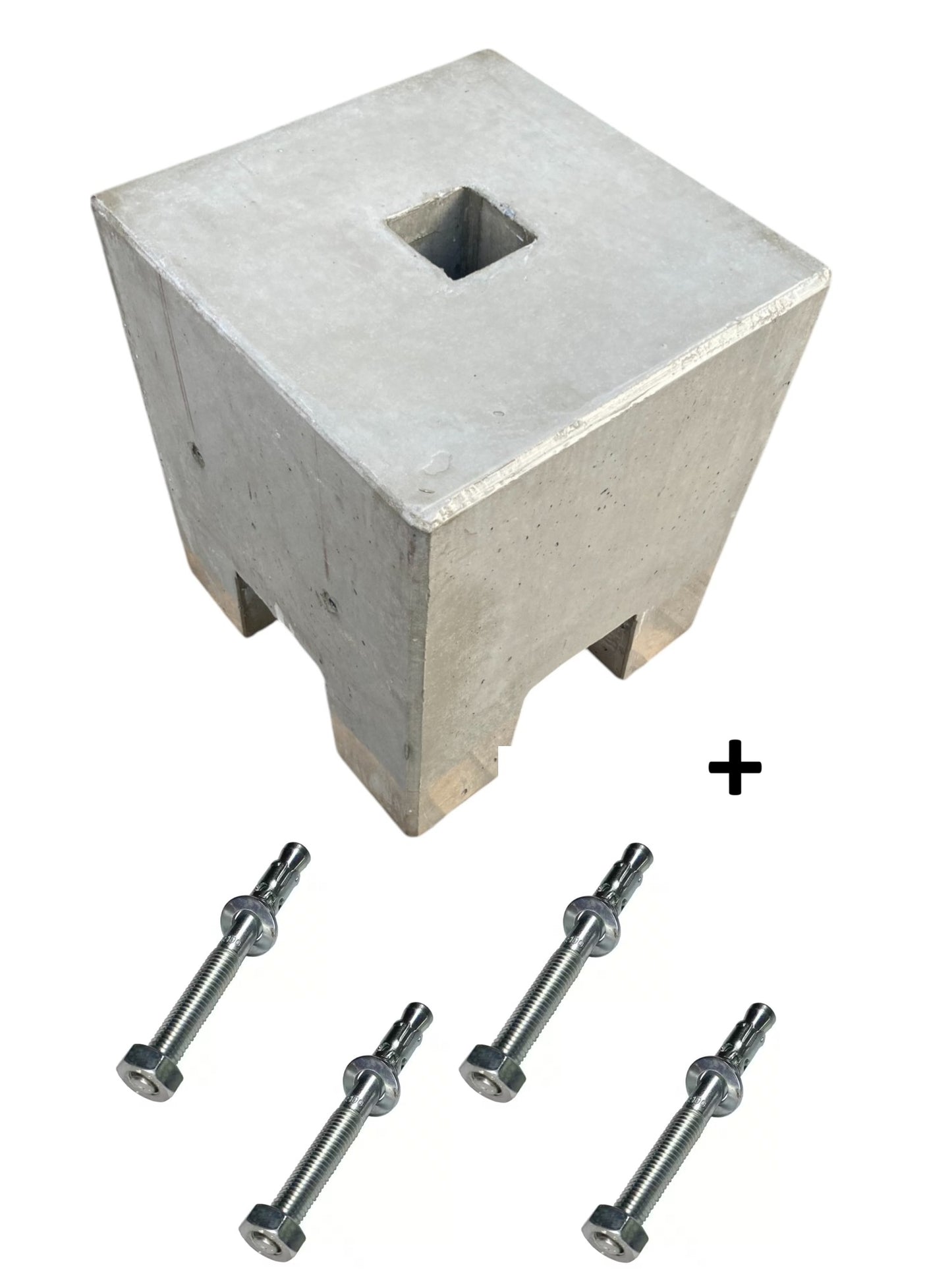 Cito 250 en Cito 500 betonnen voet - geprefabriceerde fundering speciaal voor Cito laadpaal - 250 Kg
