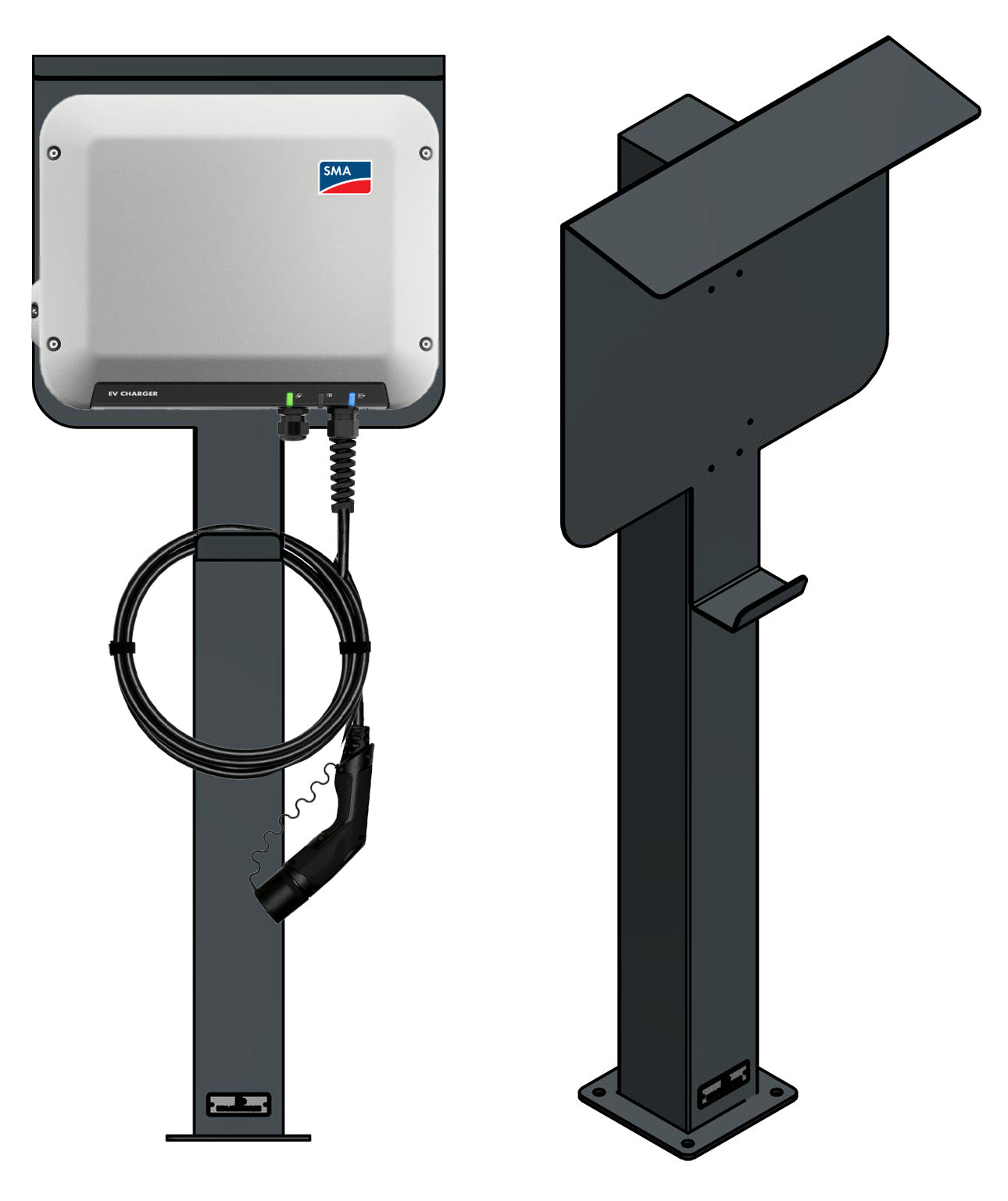 Support mural - Maclean - MC-435 - Acier - Charge max. 15kg - Pour pneus et vélos Support mural - Maclean - MC-435 - Acier - Charge max. 15kg - Pour pneus et vélos