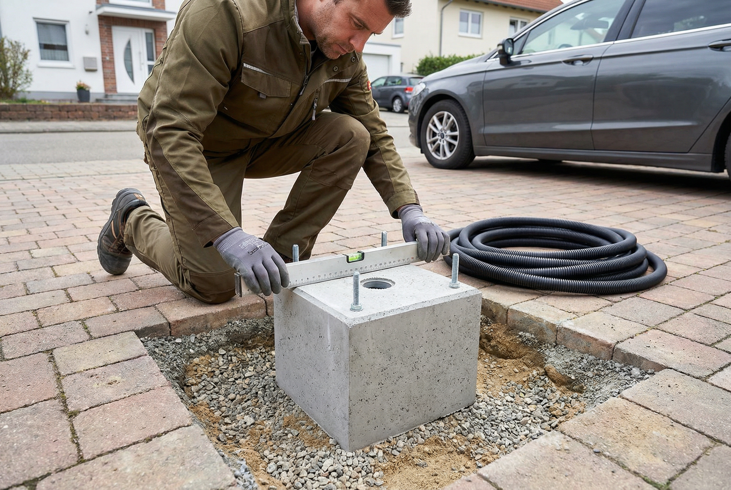 Geprefabriceerde betonnen funderingen