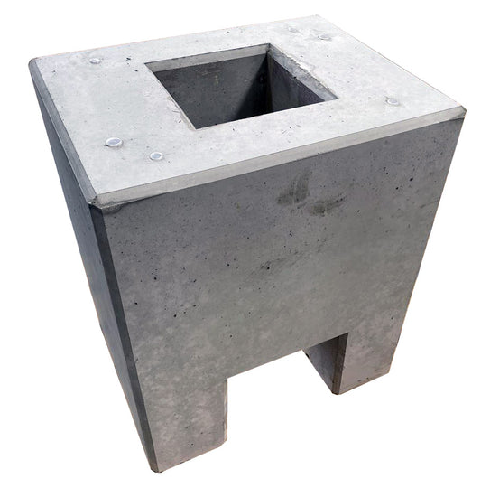 Cito 250 en Cito 500 betonnen voet - geprefabriceerde fundering speciaal voor Cito laadpaal - 250 Kg