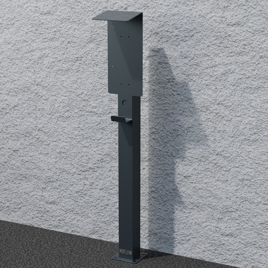 Laadpaal geschikt voor Huawei FusionCharge en SmartCharger Wallbox met dak | standaard | voetstuk | basis