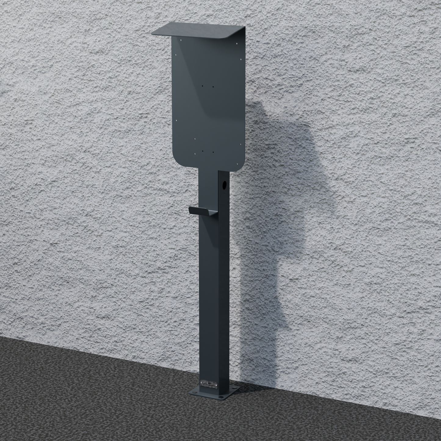 Ladesäule passend für Sonnen Charger Wallbox mit Dach | Ständer | Standfuß | Stele | Base