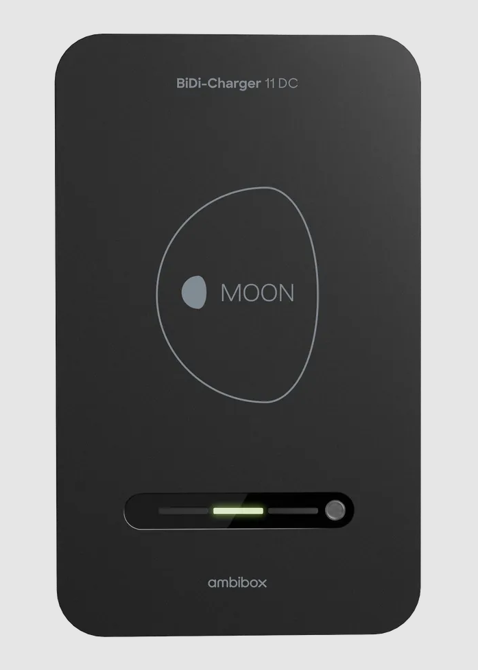 ambiCHARGE Home / Moon Charger 11 kW Bi-Di DC-Wallbox – Bidirektional V2G & V2H | ambibox