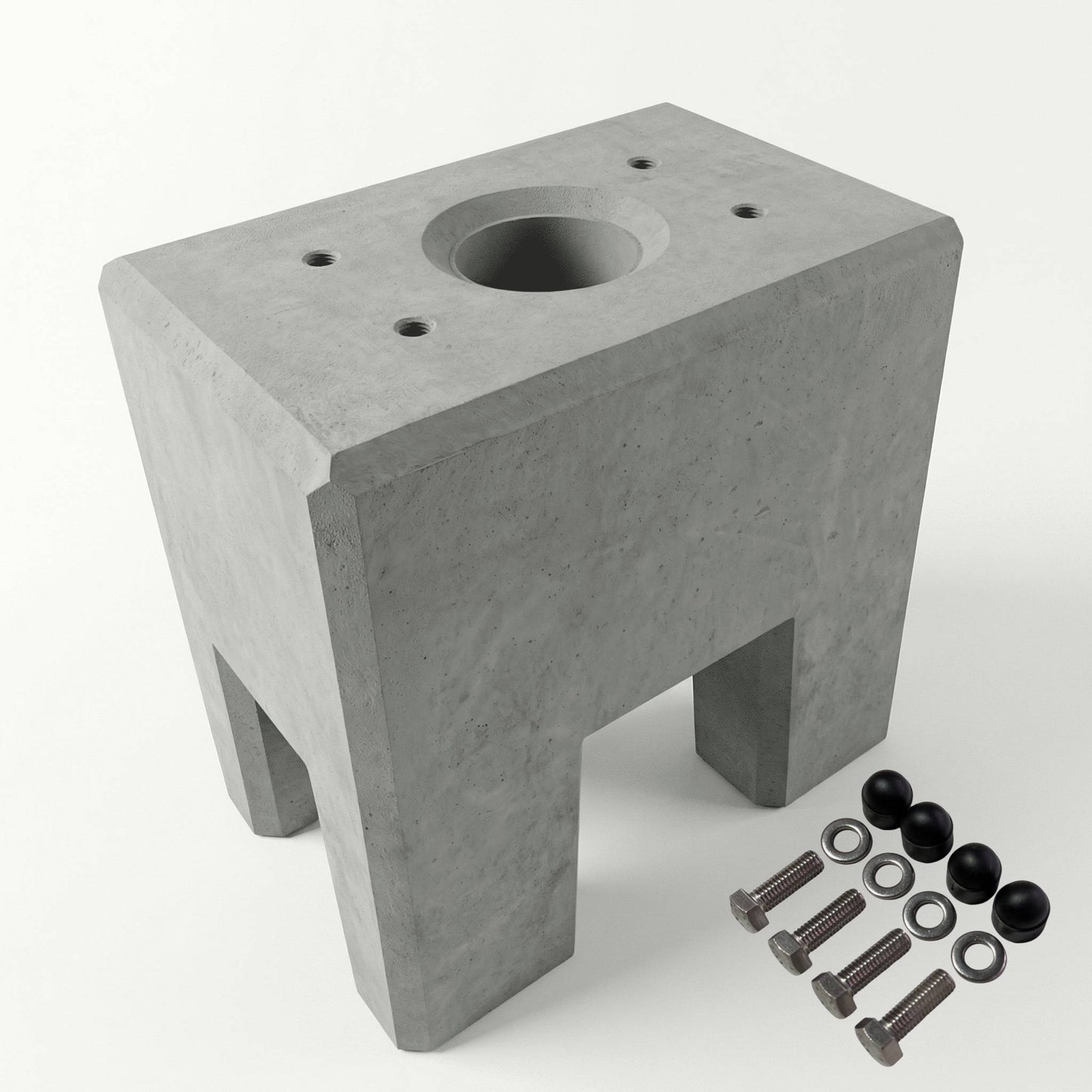 Fertigfundament für go-e Stand Pro aus Beton – Schnell und unkompliziert für den