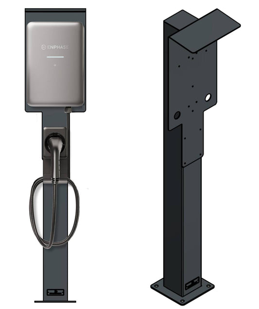 Laadpaal geschikt voor Smartfox Pro Charger Wallbox met dak | standaard | voetstuk