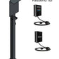 Ladesäule passend für Wallbox OpenWB Pro, Pro+ und DUO Walbox mit Dach und Kabelhaken