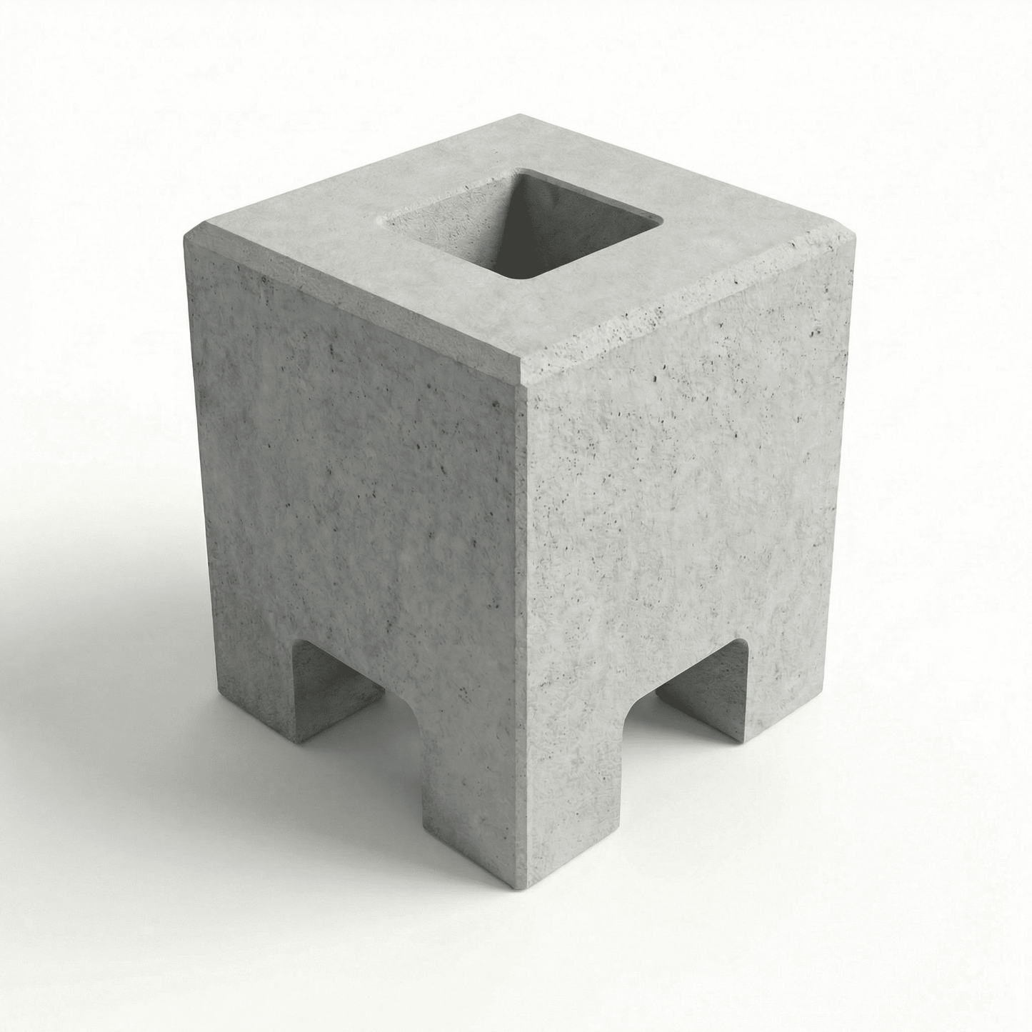 Cito 250 en Cito 500 betonnen voet - geprefabriceerde fundering speciaal voor Cito laadpaal - 250 Kg