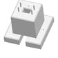 Geprefabriceerde betonnen fundering voor "ePole" "ePole Duo" oplaadzuilen bijv. van Innogy, Compleo, EON)
